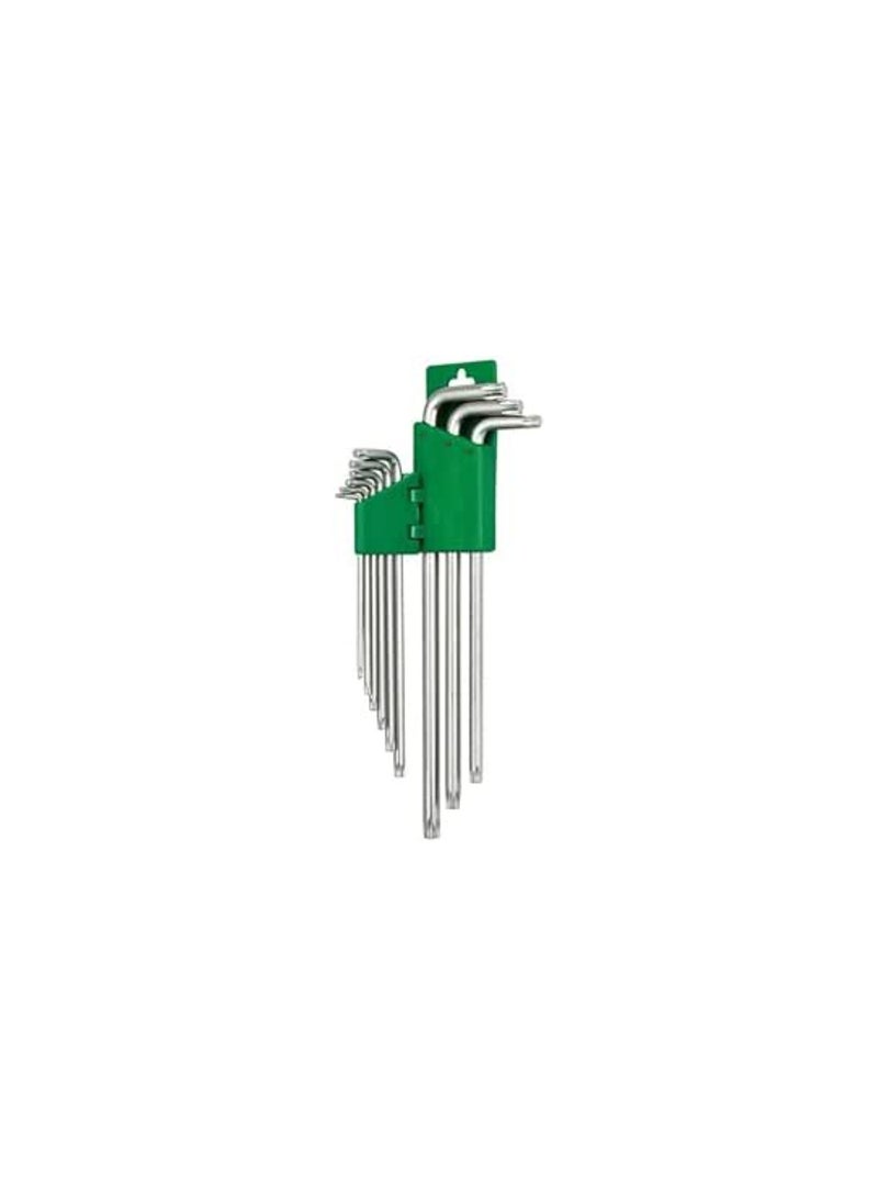 Hans Long Star (Torx) Key Set 9 Pieces (T10–T50) – Product Code 16743-29T